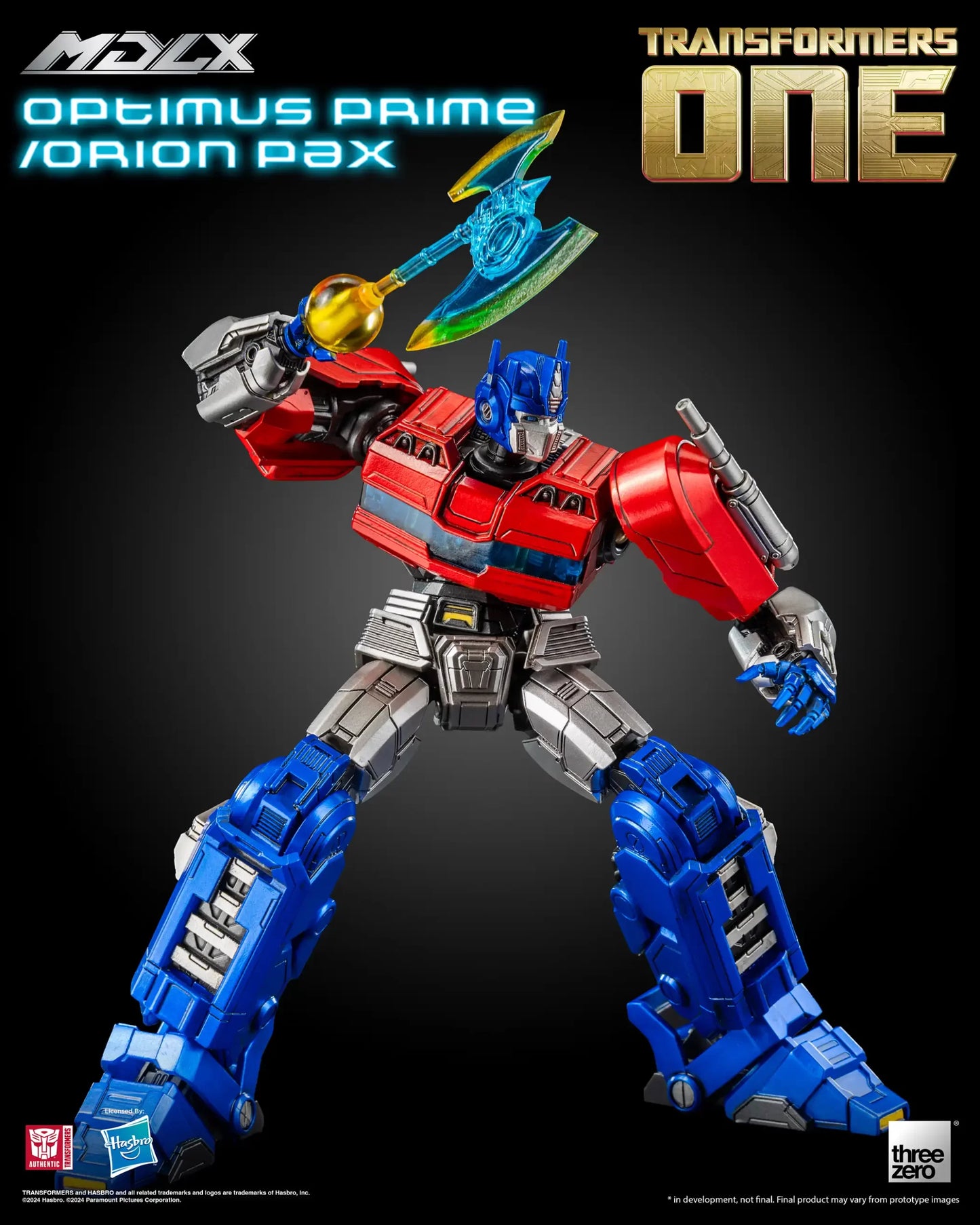 Threezero Transformers One MDLX Optimus Prime/Orion Pax Collectible Figure 3Z0841