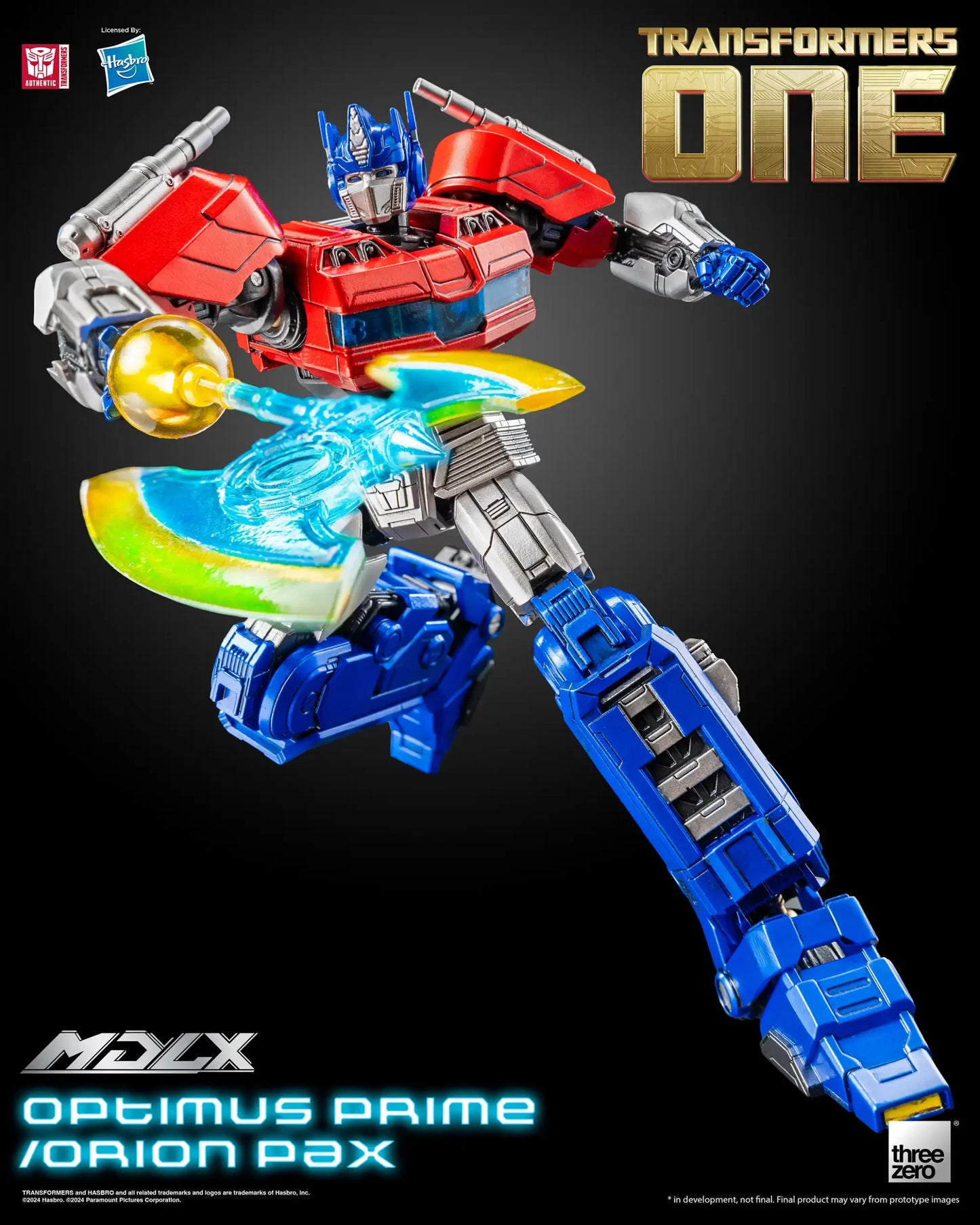 Threezero Transformers One MDLX Optimus Prime/Orion Pax Collectible Figure 3Z0841