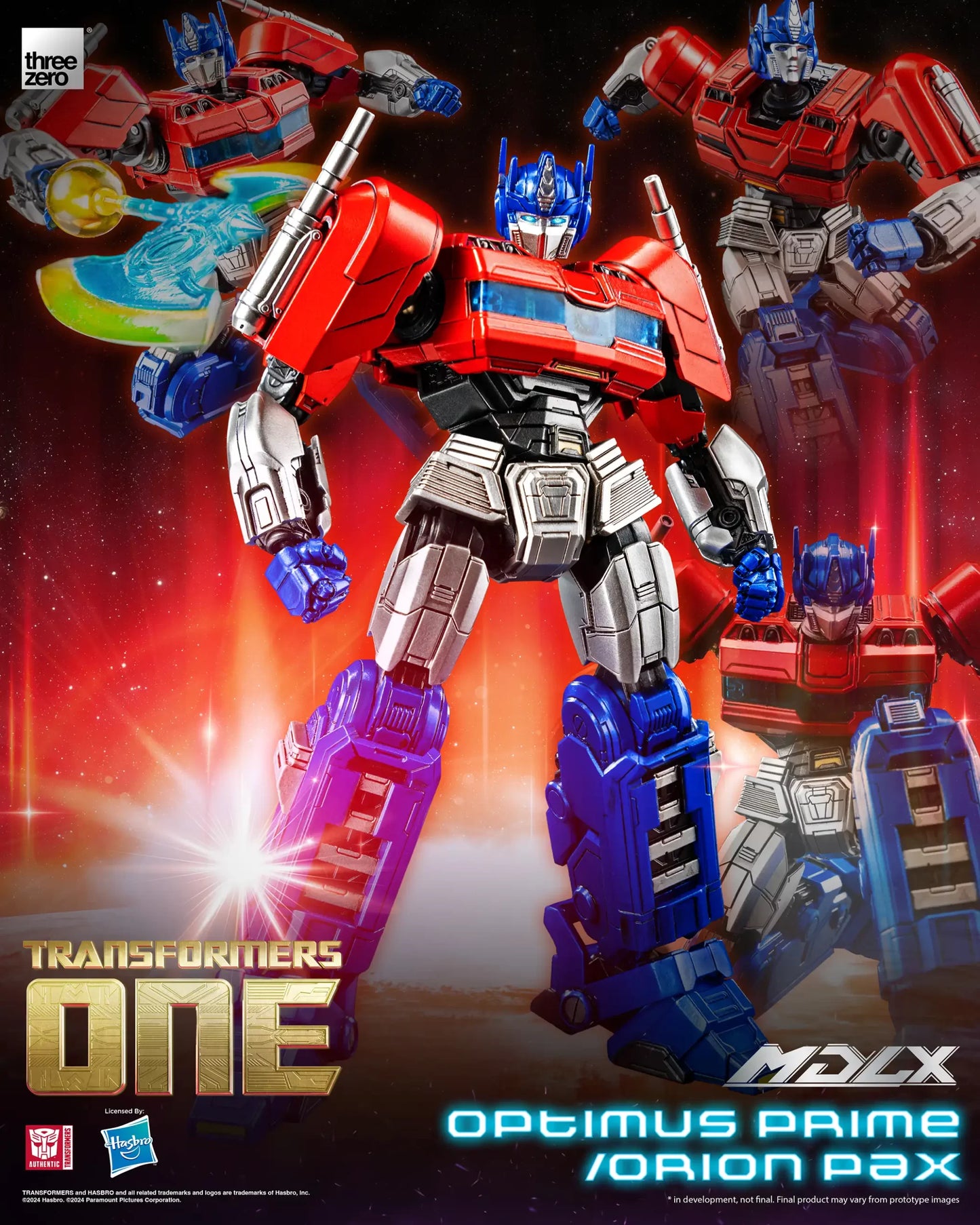 Threezero Transformers One MDLX Optimus Prime/Orion Pax Collectible Figure 3Z0841