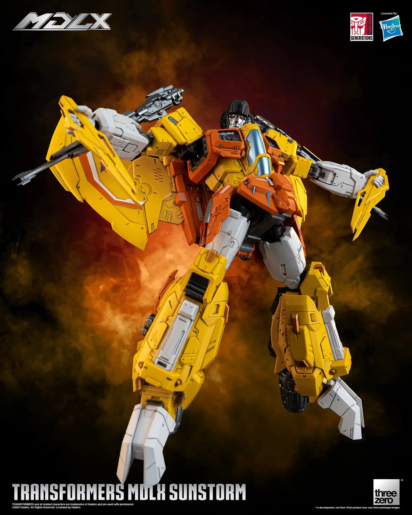 Threezero Transformers MDLX Sunstorm