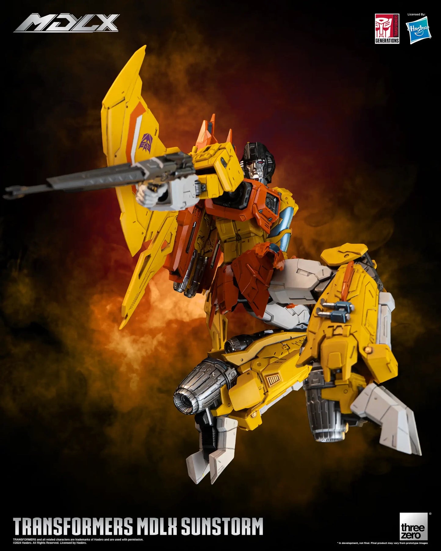 Threezero Transformers MDLX Sunstorm