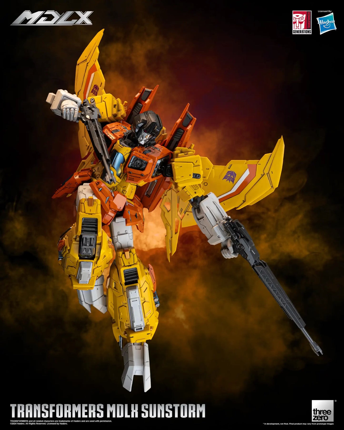 Threezero Transformers MDLX Sunstorm