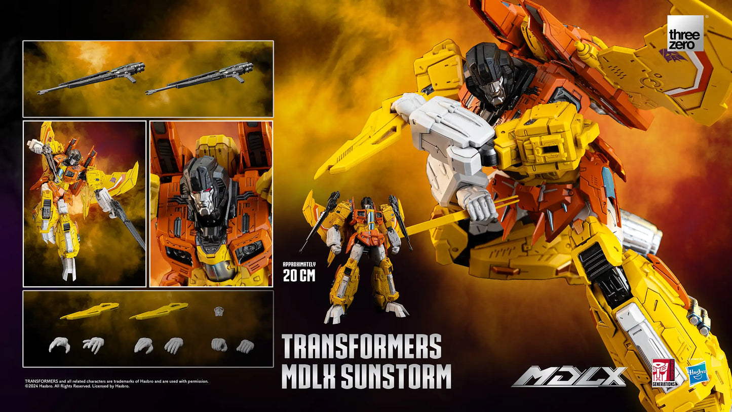 Threezero Transformers MDLX Sunstorm