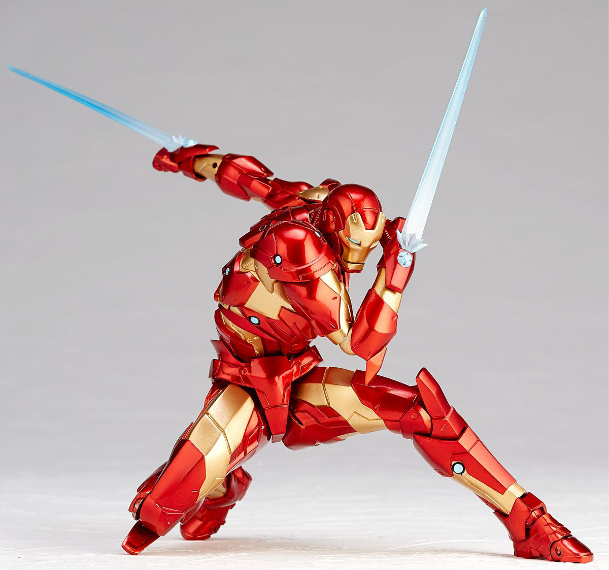 Kaiyodo Yamaguchi Style Iron Man Model 37 Blood Front Armor Collectible Figure