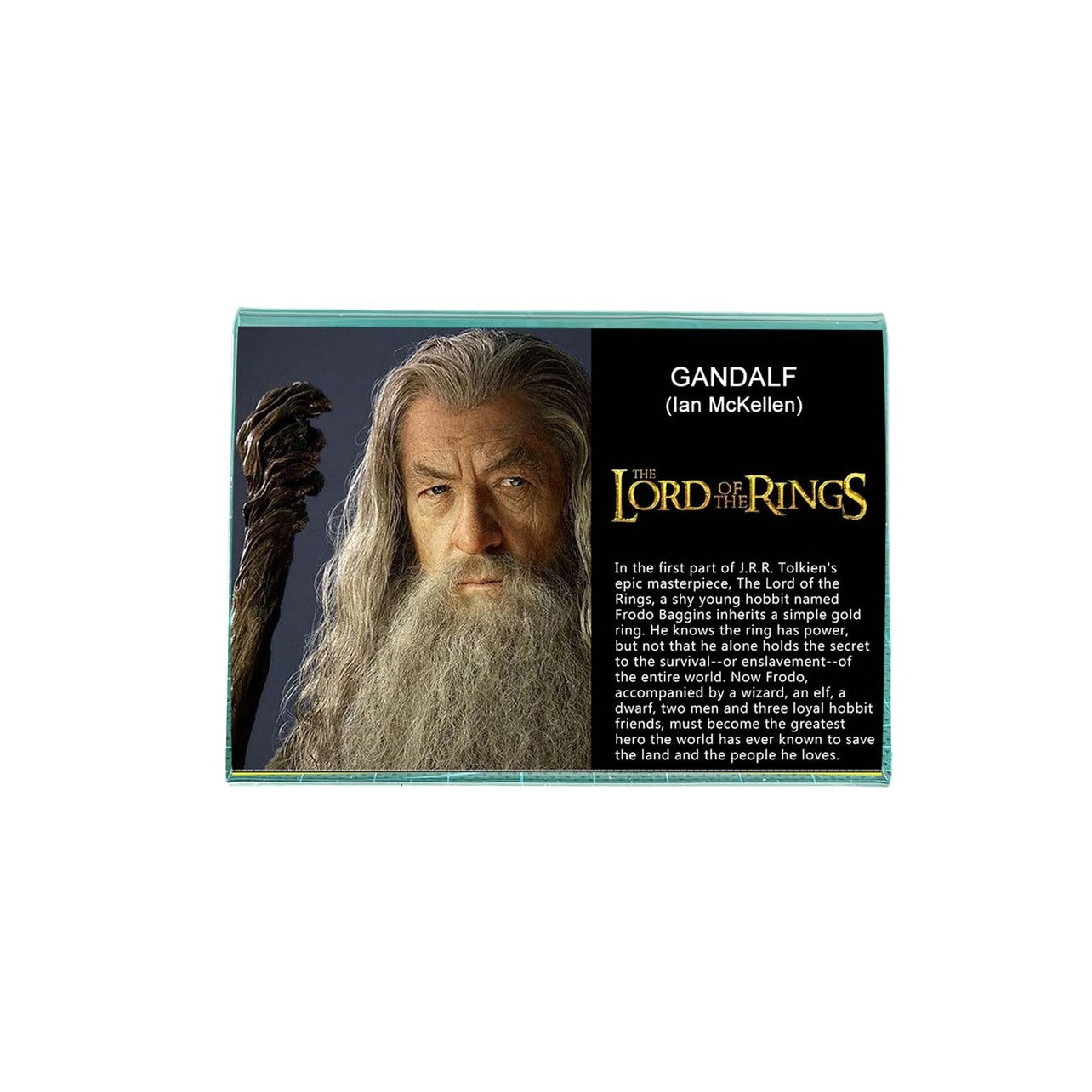 INART /JND/Hot Toys The Lord of the Rings Series Gandalf Figure Model Toy Custom Display Standee