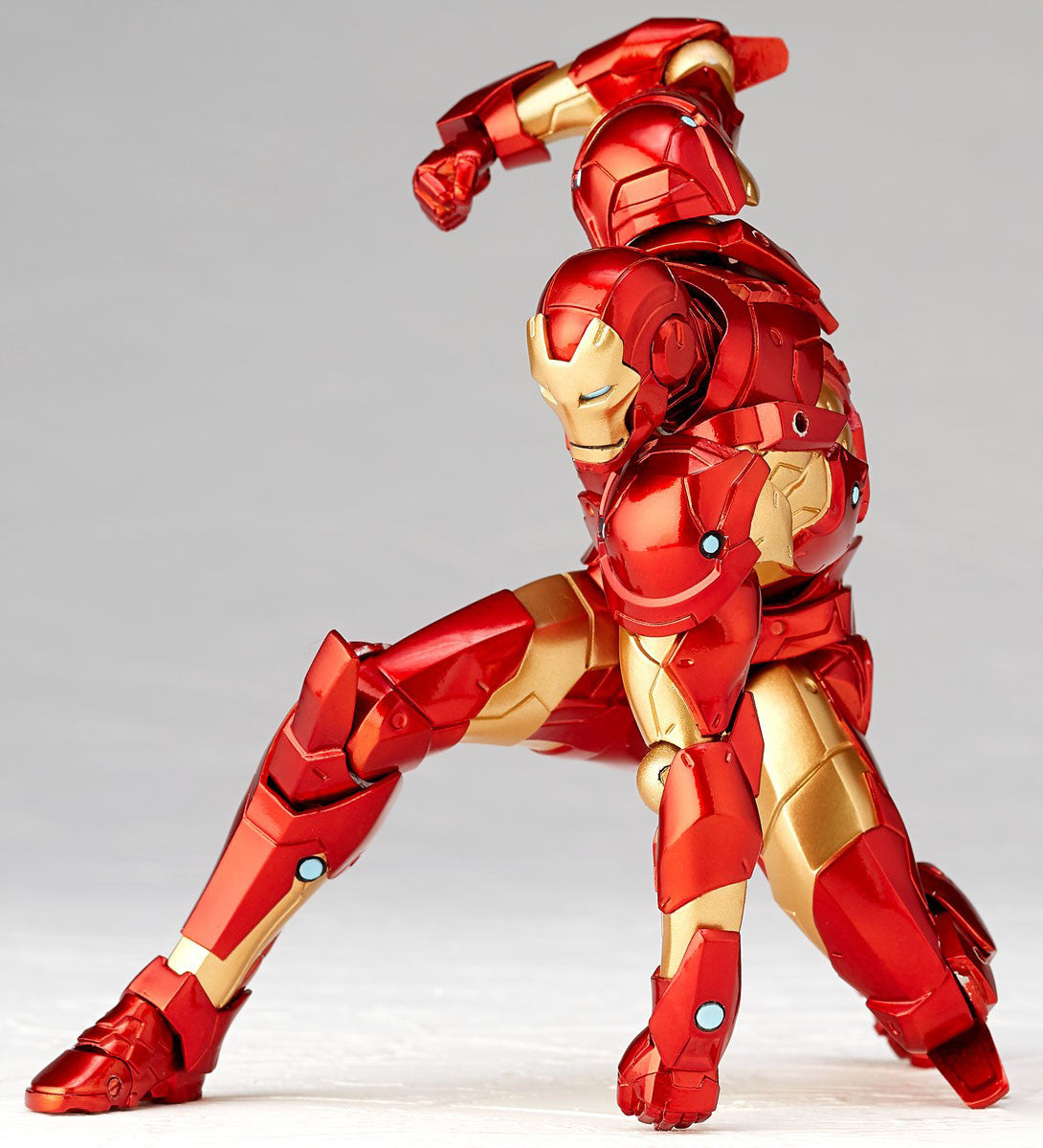 Kaiyodo Yamaguchi Style Iron Man Model 37 Blood Front Armor Collectible Figure