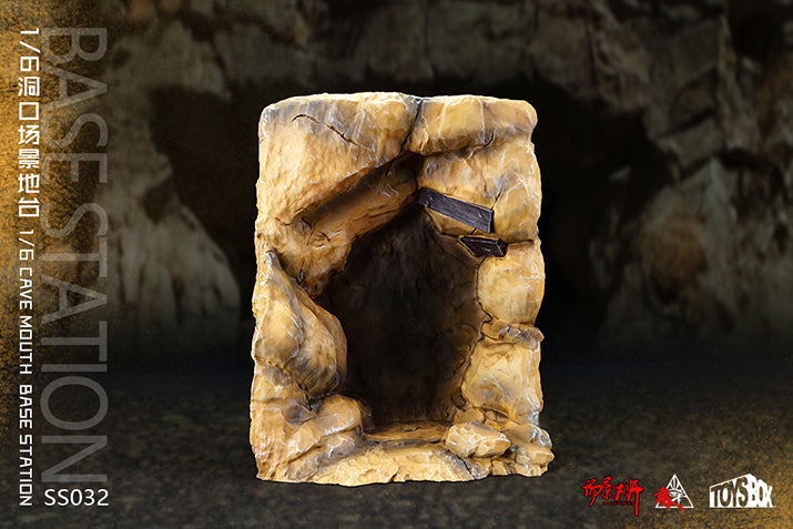 Cave Mouth Base Station 1:6 Scale Diorama