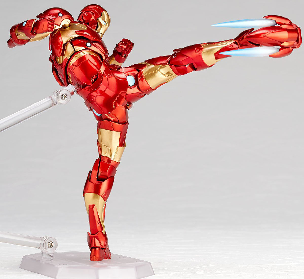 Kaiyodo Yamaguchi Style Iron Man Model 37 Blood Front Armor Collectible Figure