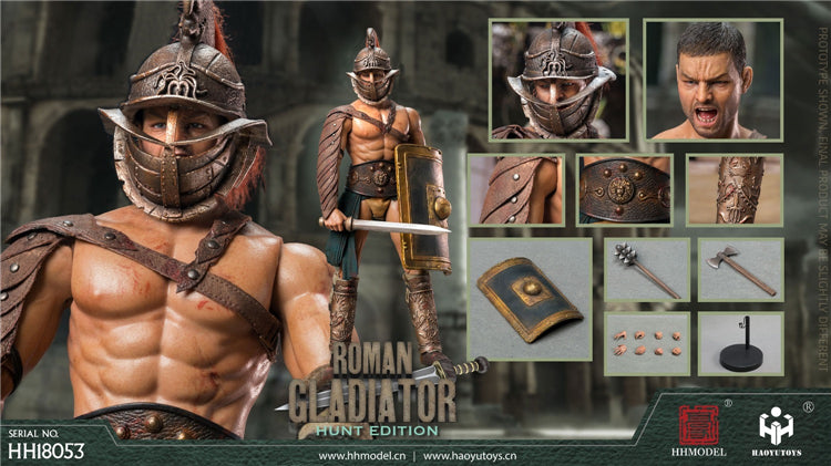 Hhmodel X Haoyutoys 1:6 Scale Imperial Legion-Roman Gladiator Hunting Edition