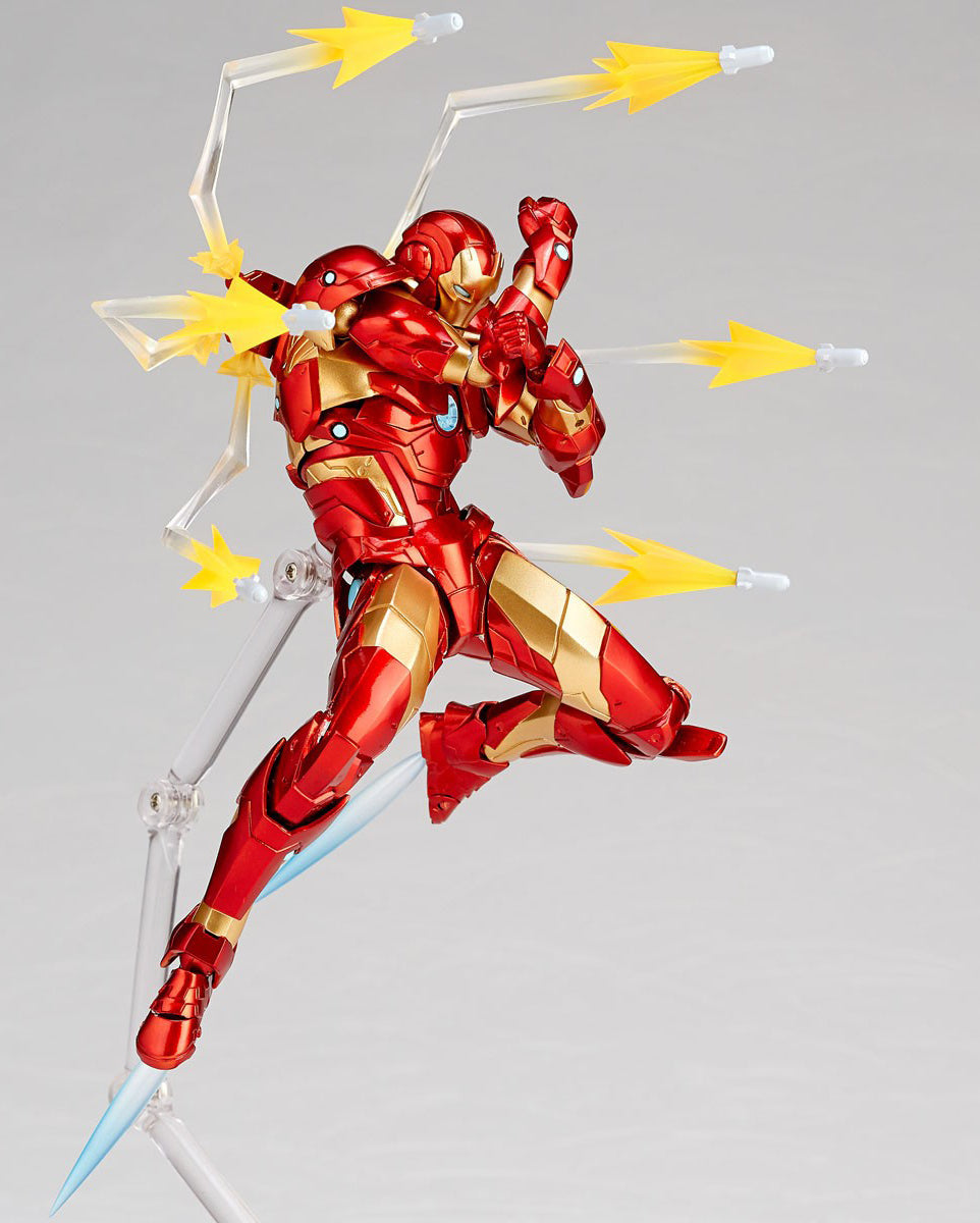 Kaiyodo Yamaguchi Style Iron Man Model 37 Blood Front Armor Collectible Figure