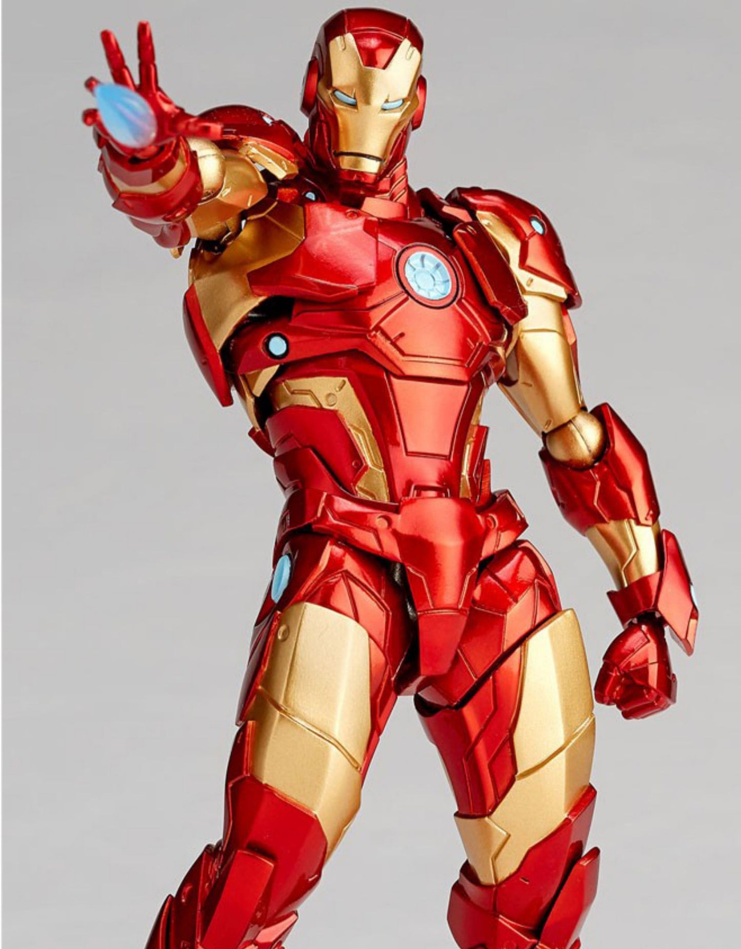 Kaiyodo Yamaguchi Style Iron Man Model 37 Blood Front Armor Collectible Figure