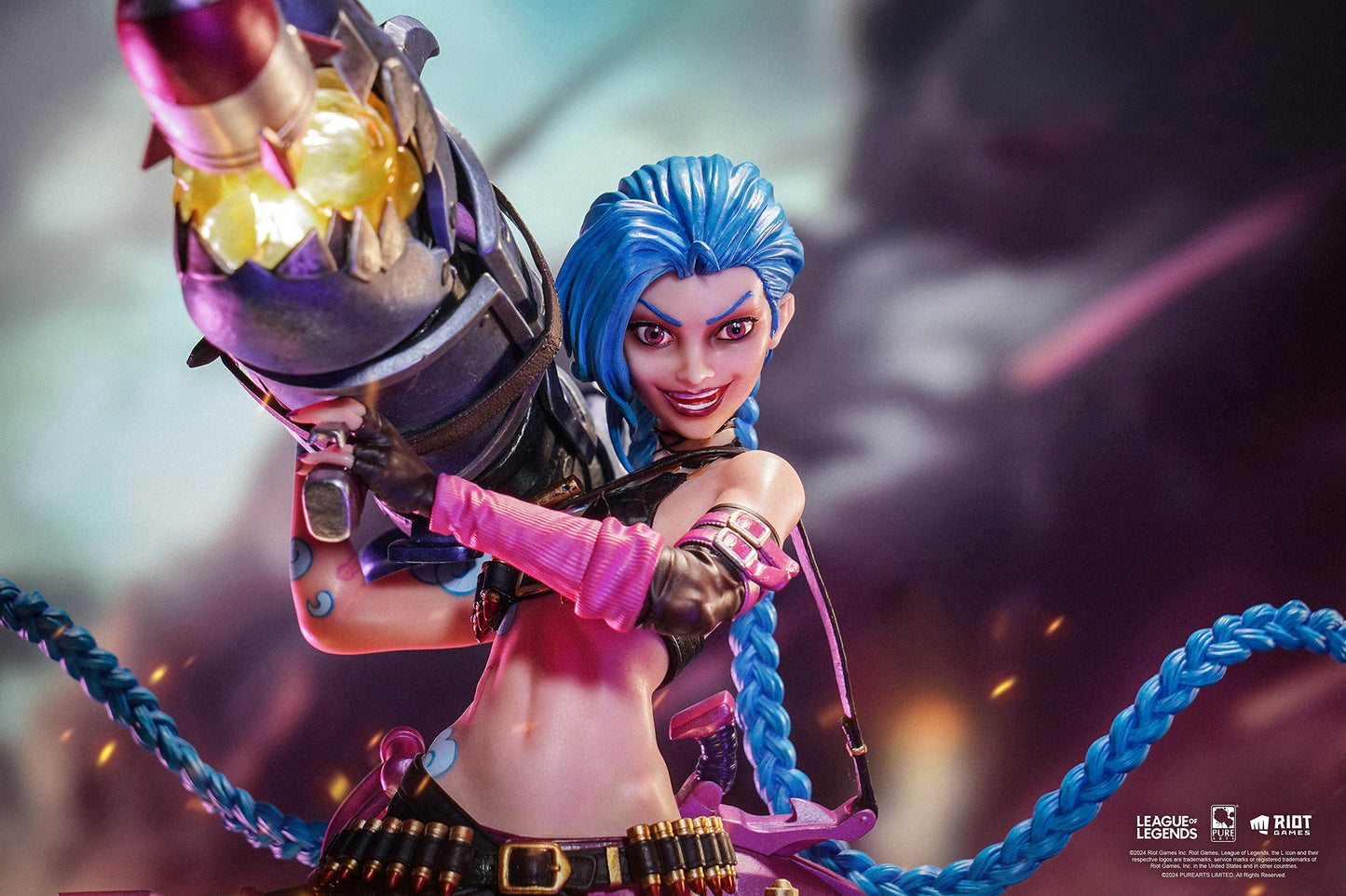 PureArts League Of Legends Jinx 1:6 Scale Collectible Statue