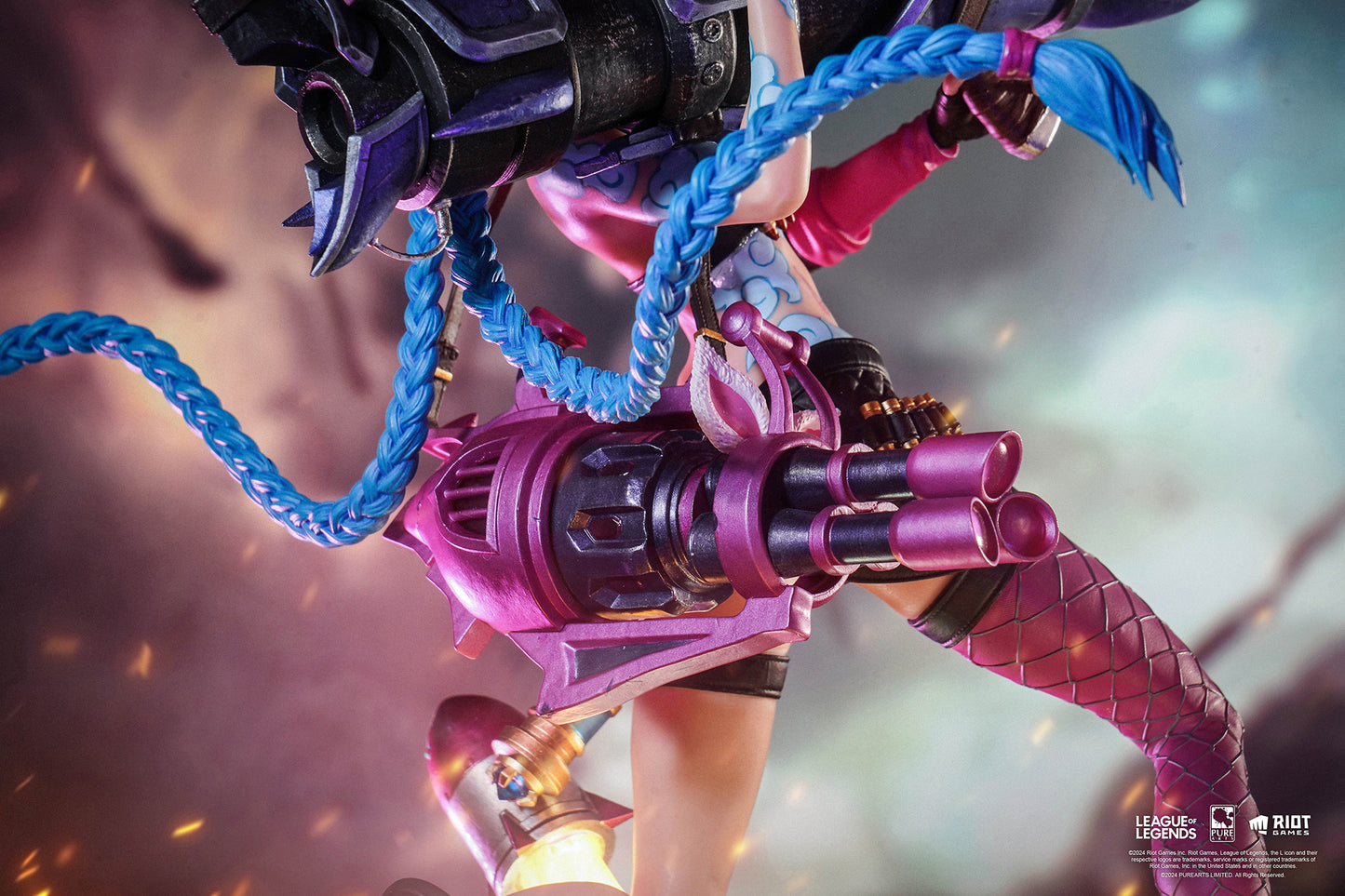 PureArts League Of Legends Jinx 1:6 Scale Collectible Statue