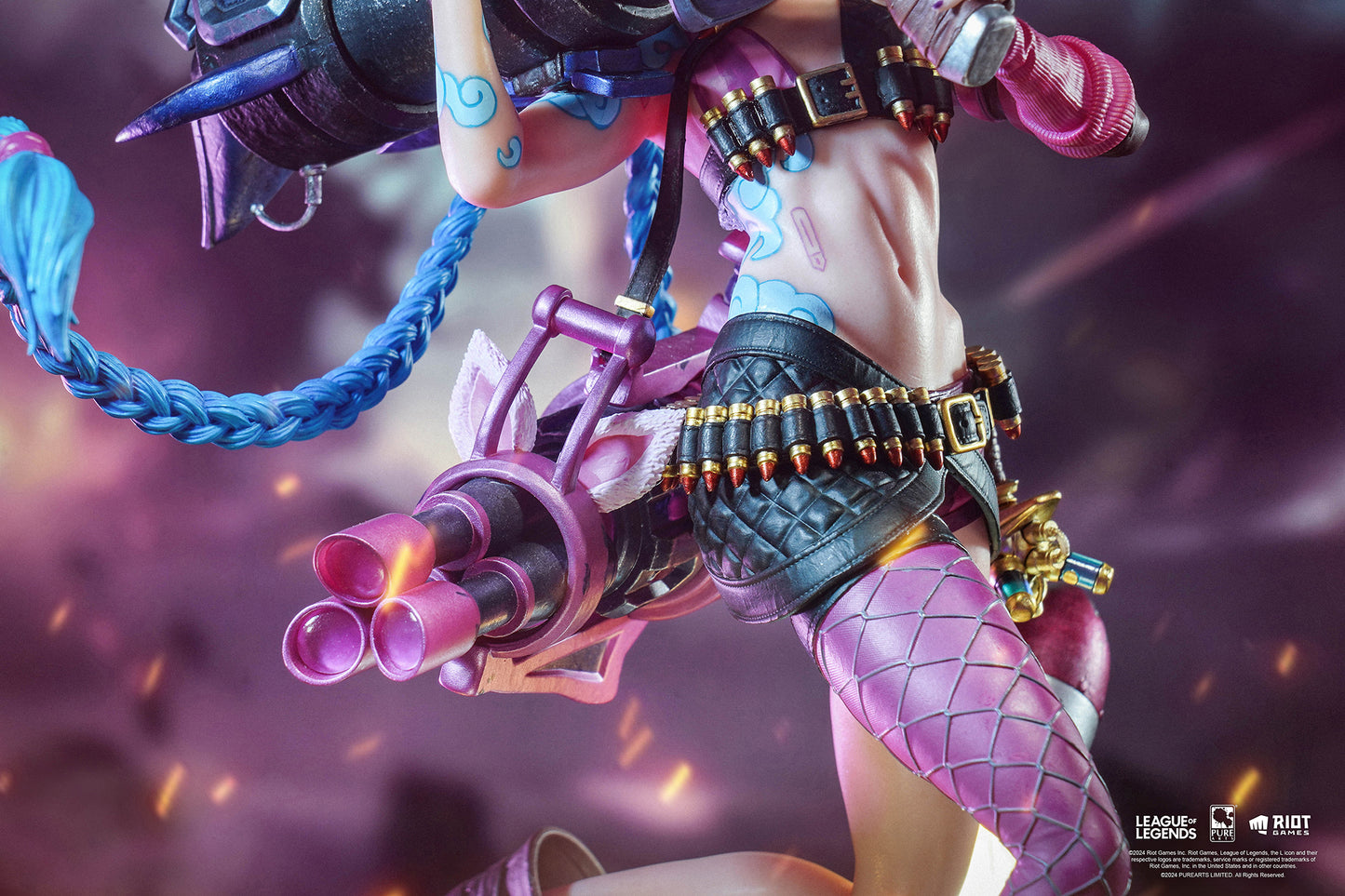 PureArts League Of Legends Jinx 1:6 Scale Collectible Statue