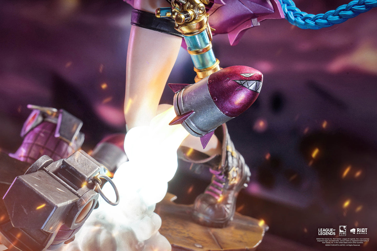 PureArts League Of Legends Jinx 1:6 Scale Collectible Statue