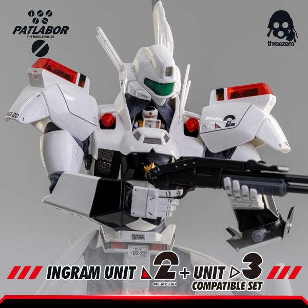 Threezero Mobile Police Patlabor ROBO-DOU Ingram Unit 2 + Unit 3 Compatible Set