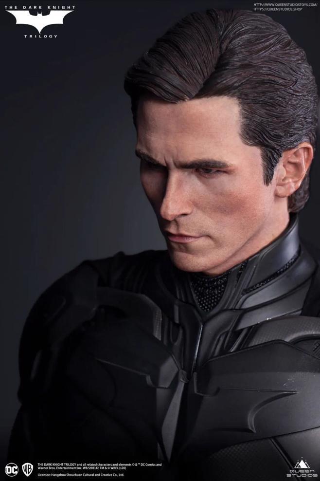 Queen Studios The Dark Knight 1:3 Scale Batman Statue (Premium Version)(Sculptured Hair)