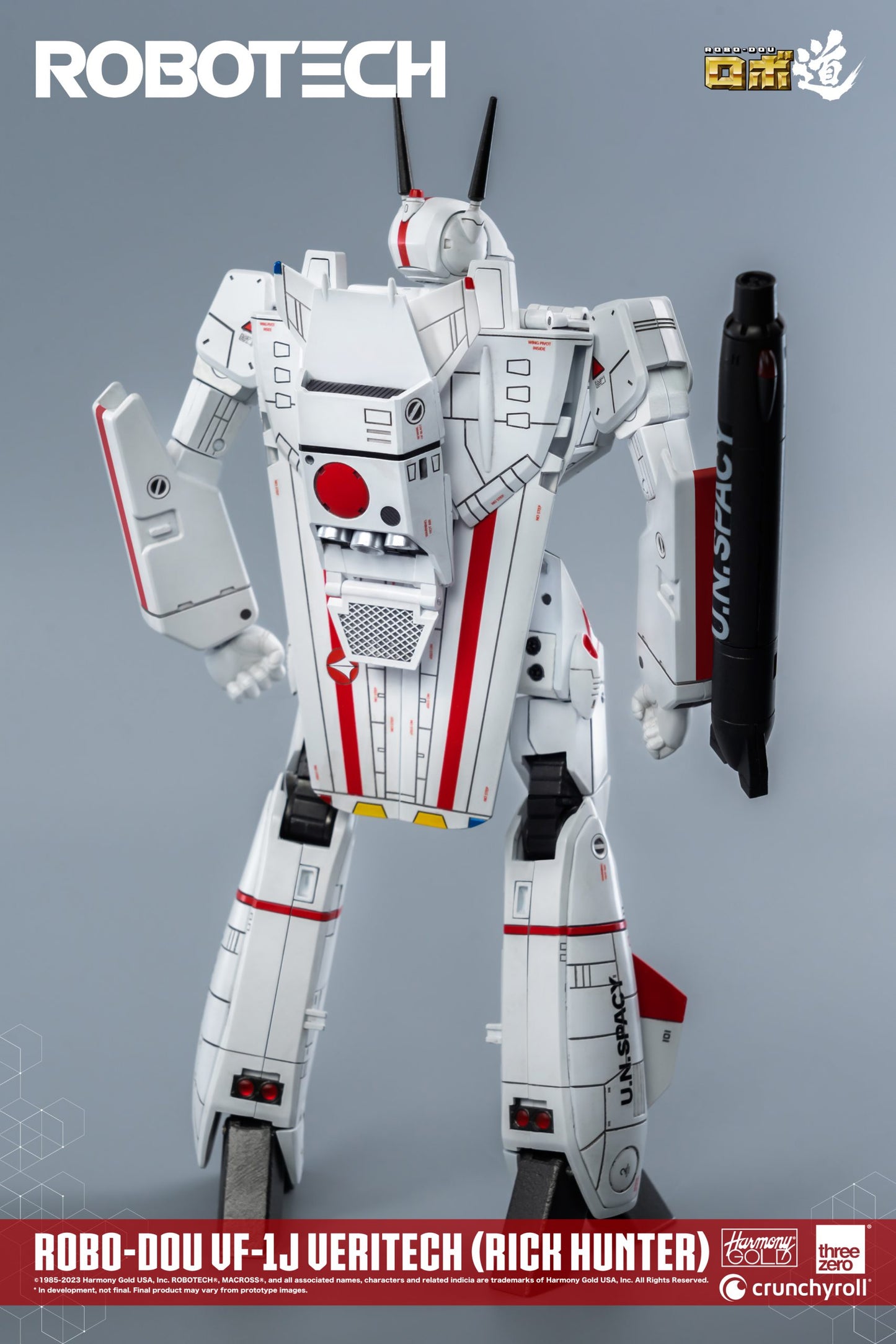 Threezero Robotech ROBO-DOU VF-1J Veritech (Rick Hunter)