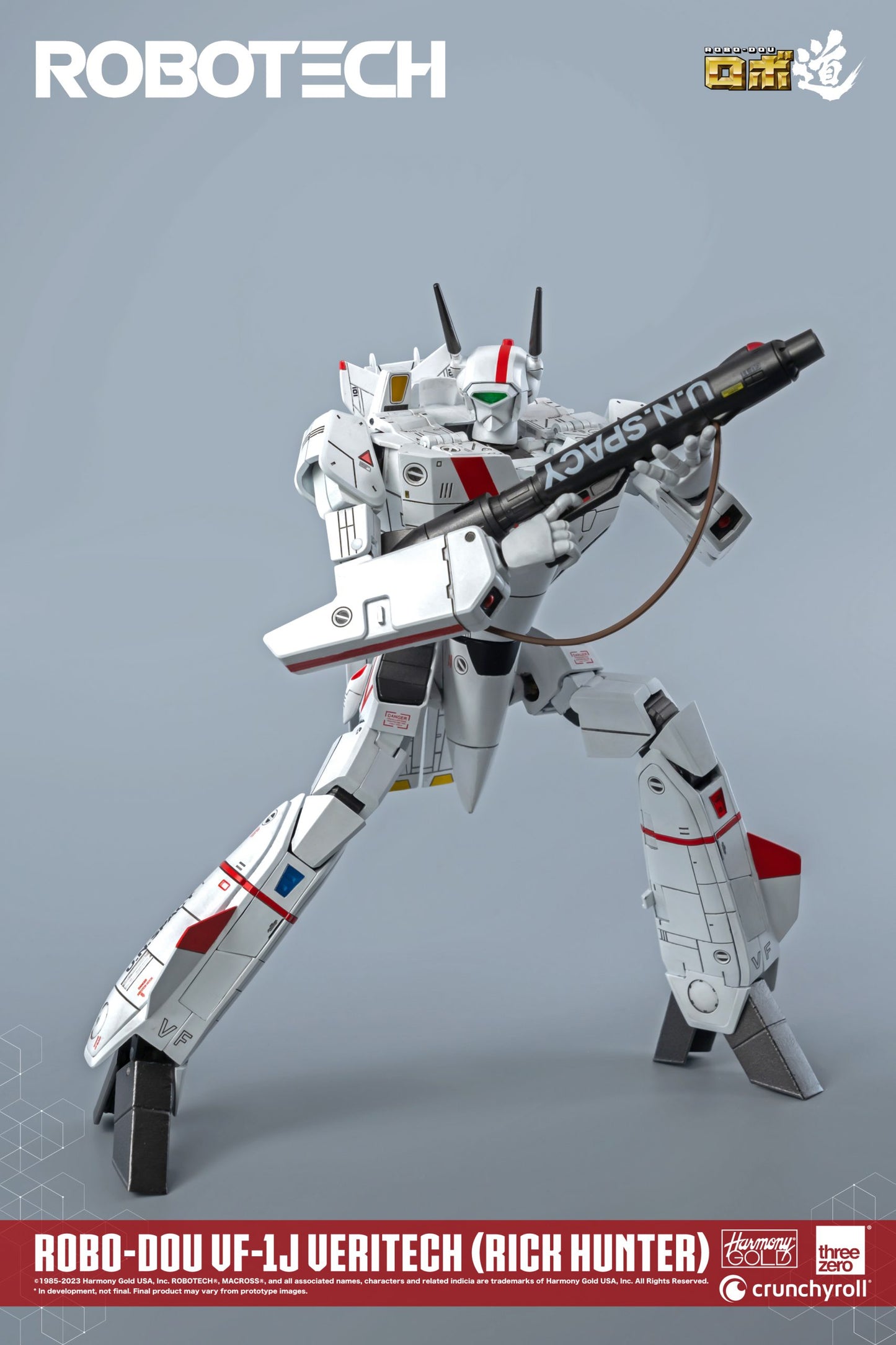 Threezero Robotech ROBO-DOU VF-1J Veritech (Rick Hunter)