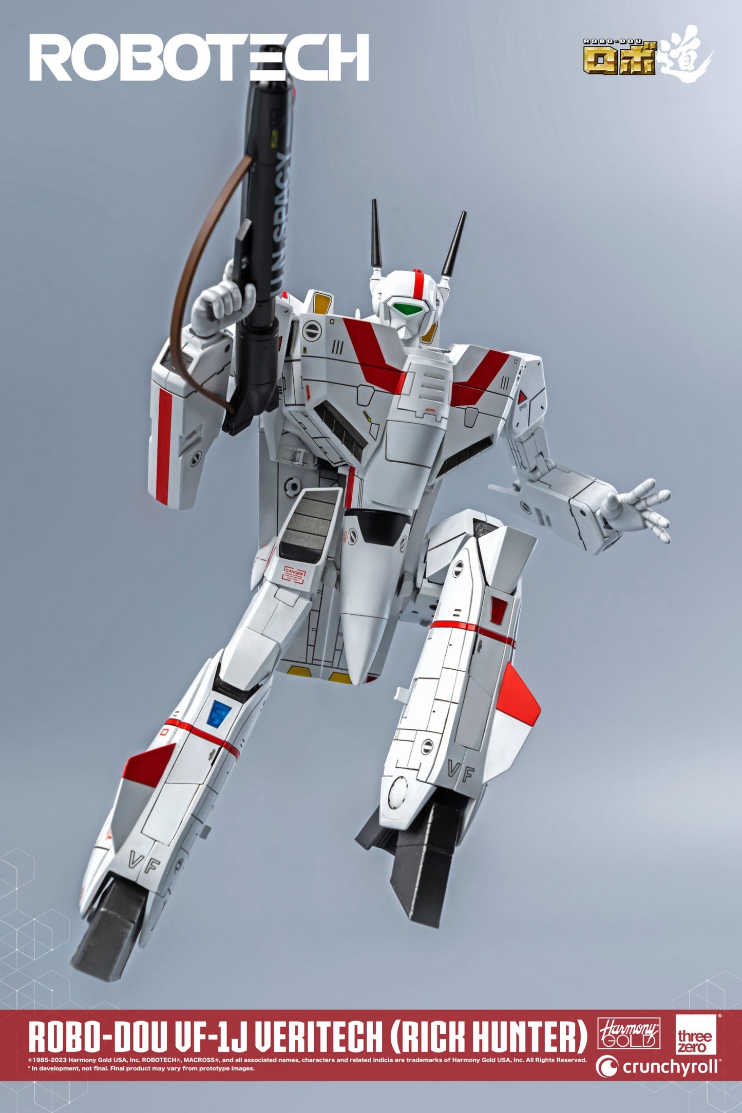 Threezero Robotech ROBO-DOU VF-1J Veritech (Rick Hunter)