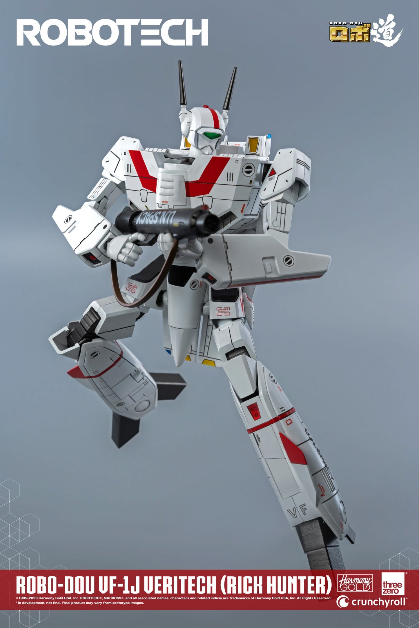 Threezero Robotech ROBO-DOU VF-1J Veritech (Rick Hunter)