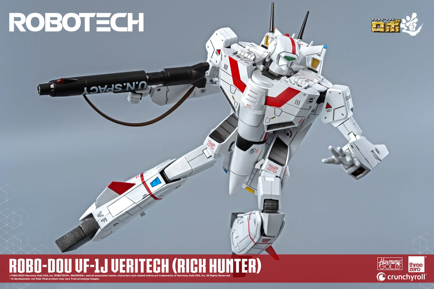 Threezero Robotech ROBO-DOU VF-1J Veritech (Rick Hunter)