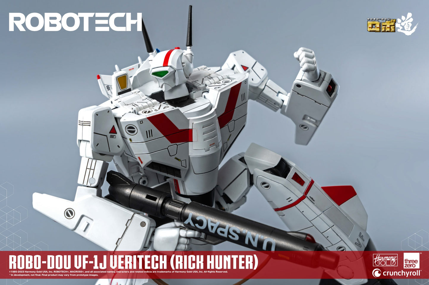 Threezero Robotech ROBO-DOU VF-1J Veritech (Rick Hunter)