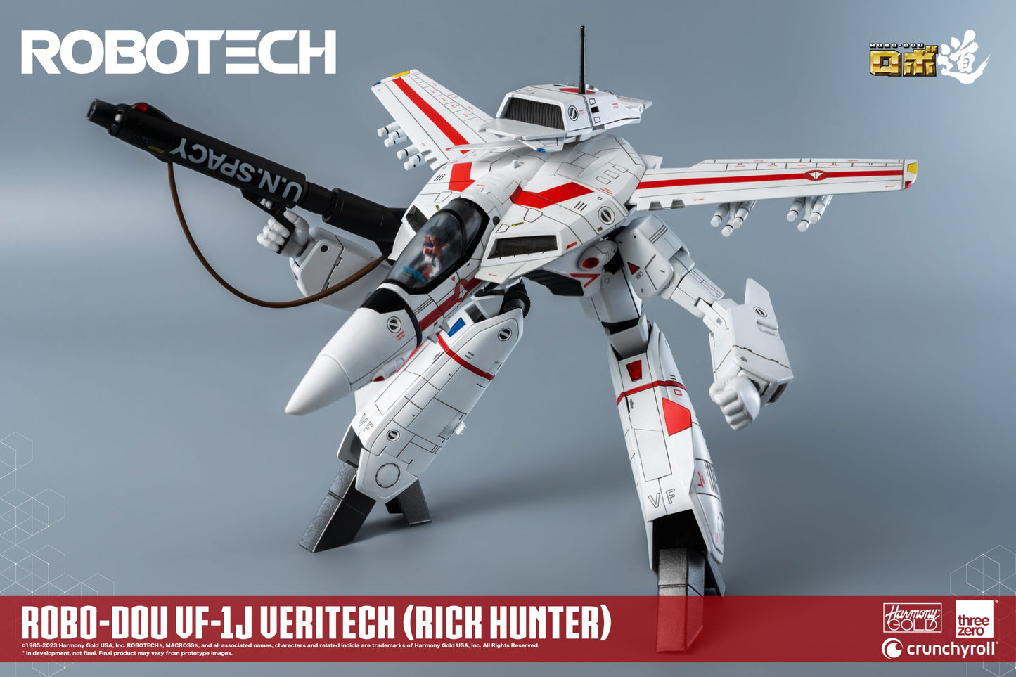 Threezero Robotech ROBO-DOU VF-1J Veritech (Rick Hunter)