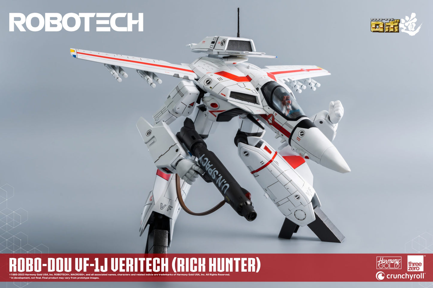 Threezero Robotech ROBO-DOU VF-1J Veritech (Rick Hunter)