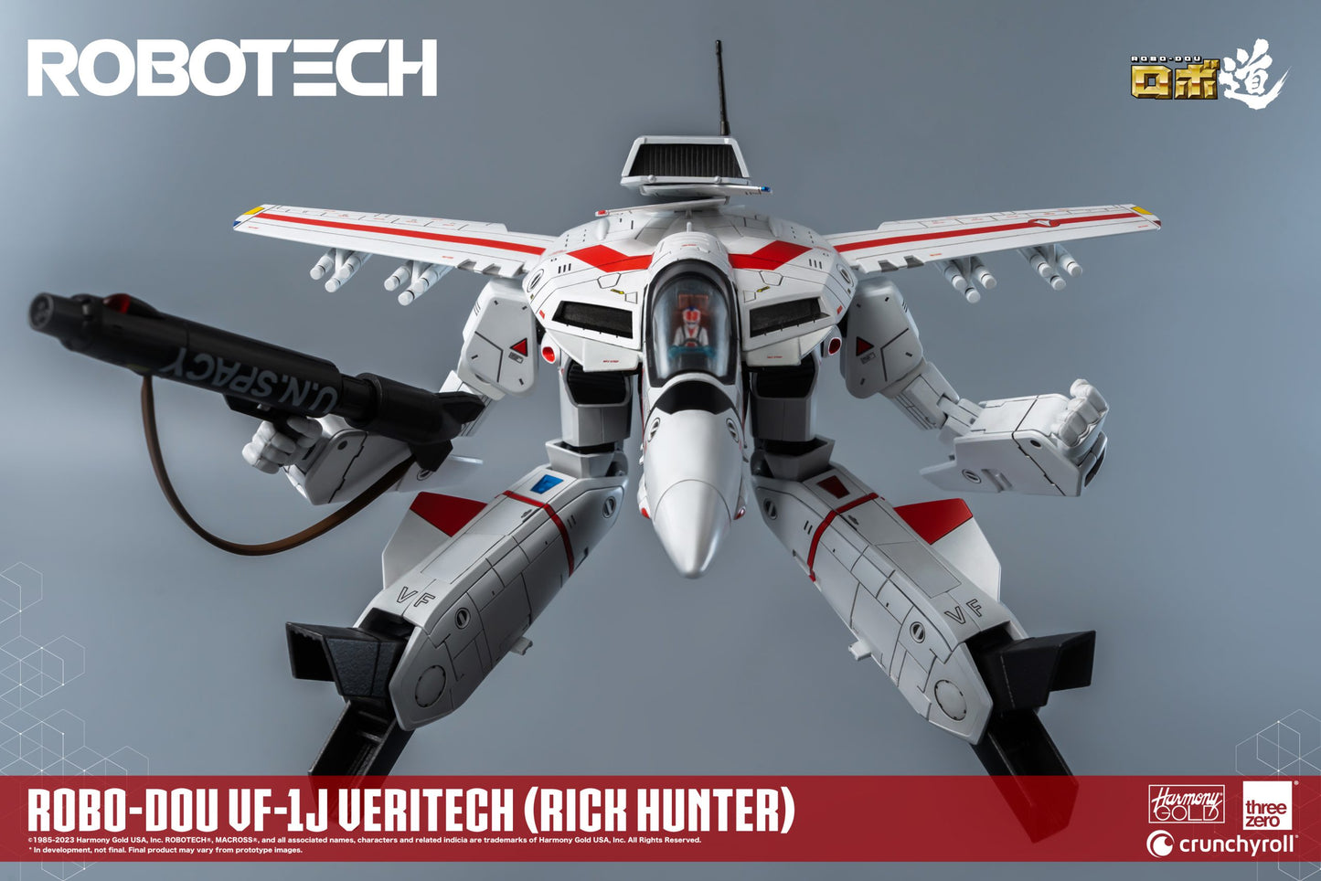 Threezero Robotech ROBO-DOU VF-1J Veritech (Rick Hunter)