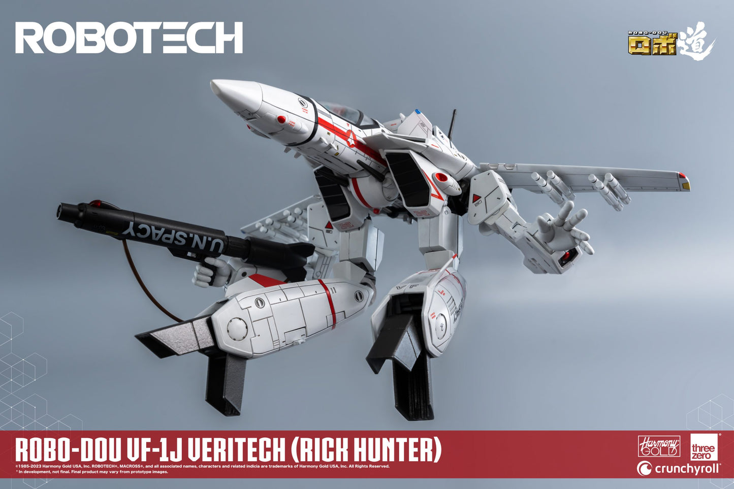 Threezero Robotech ROBO-DOU VF-1J Veritech (Rick Hunter)