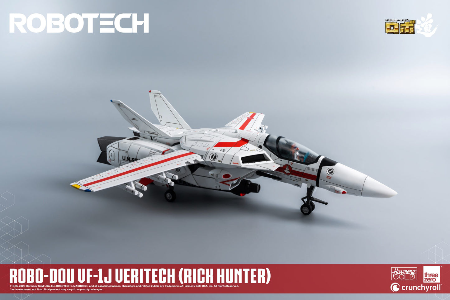 Threezero Robotech ROBO-DOU VF-1J Veritech (Rick Hunter)