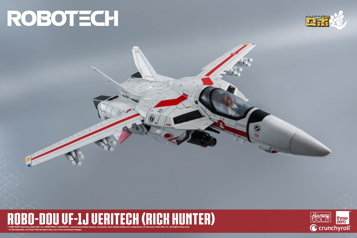 Threezero Robotech ROBO-DOU VF-1J Veritech (Rick Hunter)