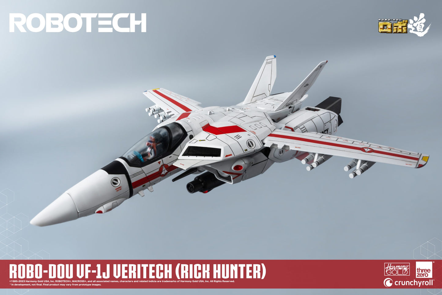 Threezero Robotech ROBO-DOU VF-1J Veritech (Rick Hunter)