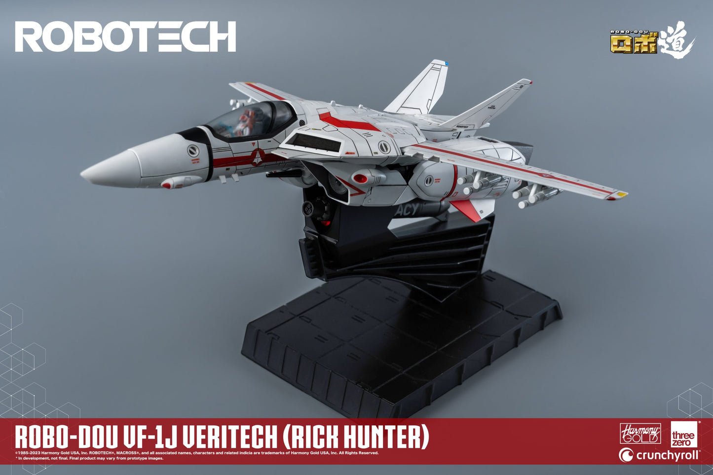 Threezero Robotech ROBO-DOU VF-1J Veritech (Rick Hunter)