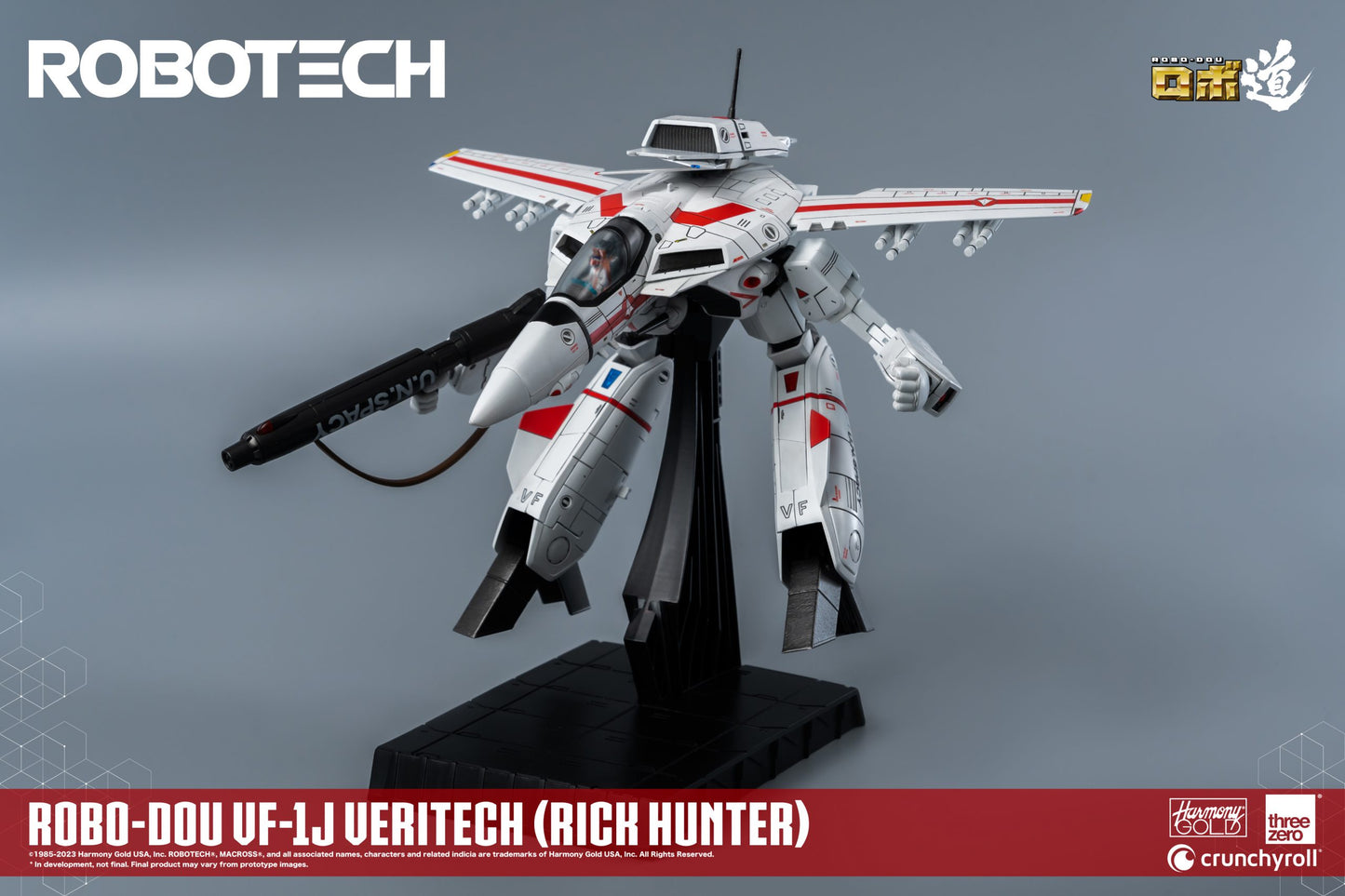 Threezero Robotech ROBO-DOU VF-1J Veritech (Rick Hunter)