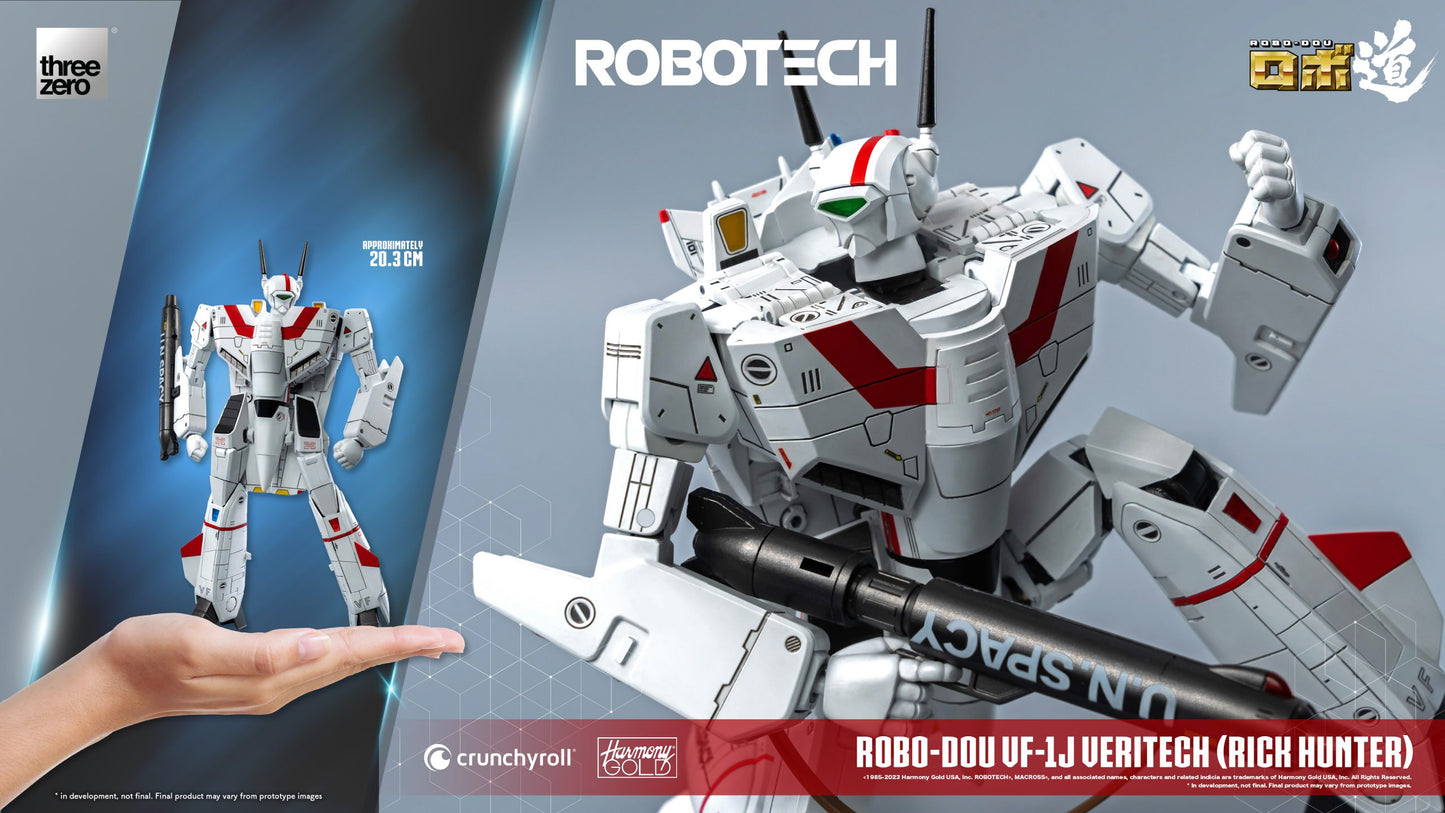 Threezero Robotech ROBO-DOU VF-1J Veritech (Rick Hunter)