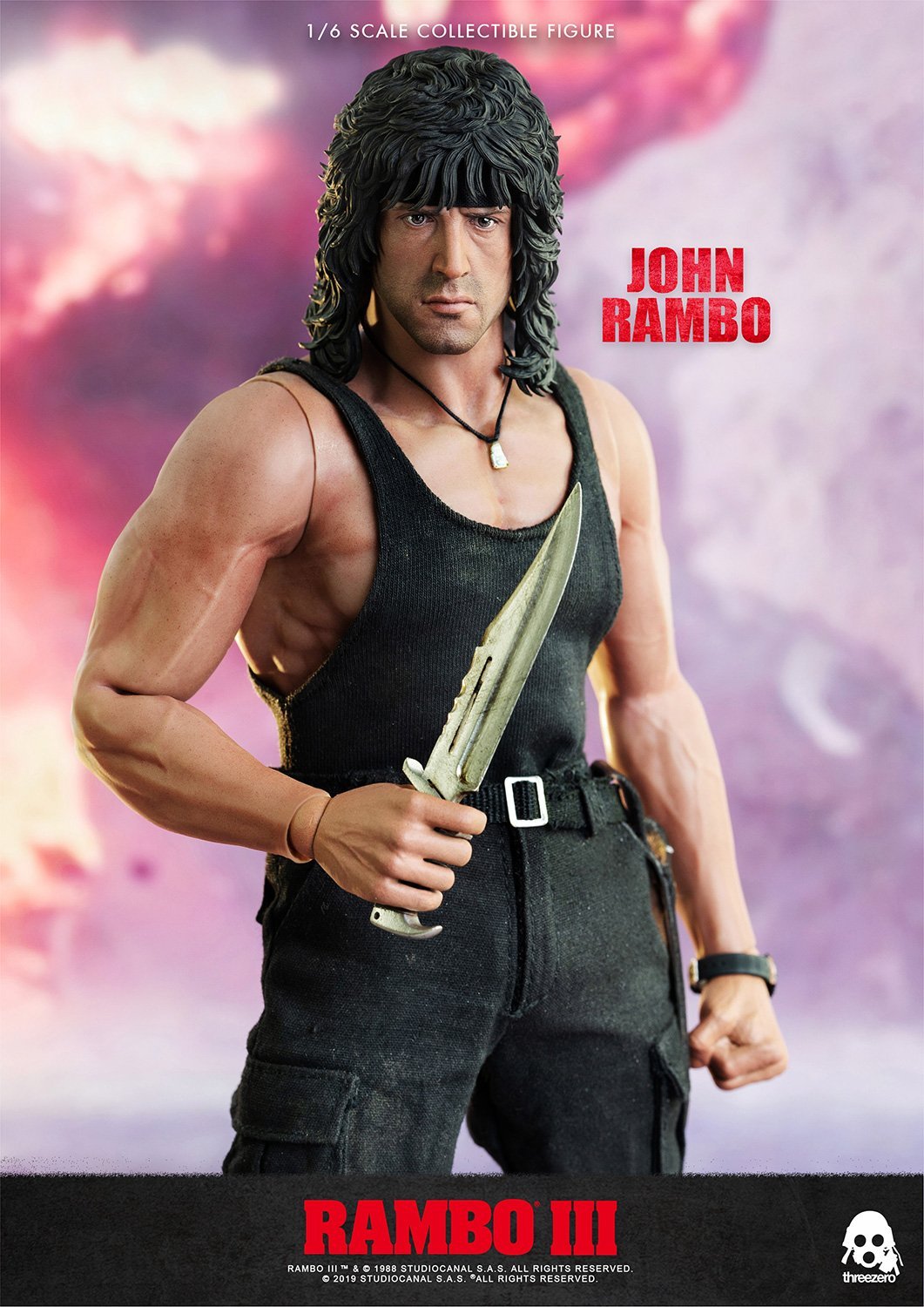 Threezero Rambo: First Blood Part II 1/6 John Rambo