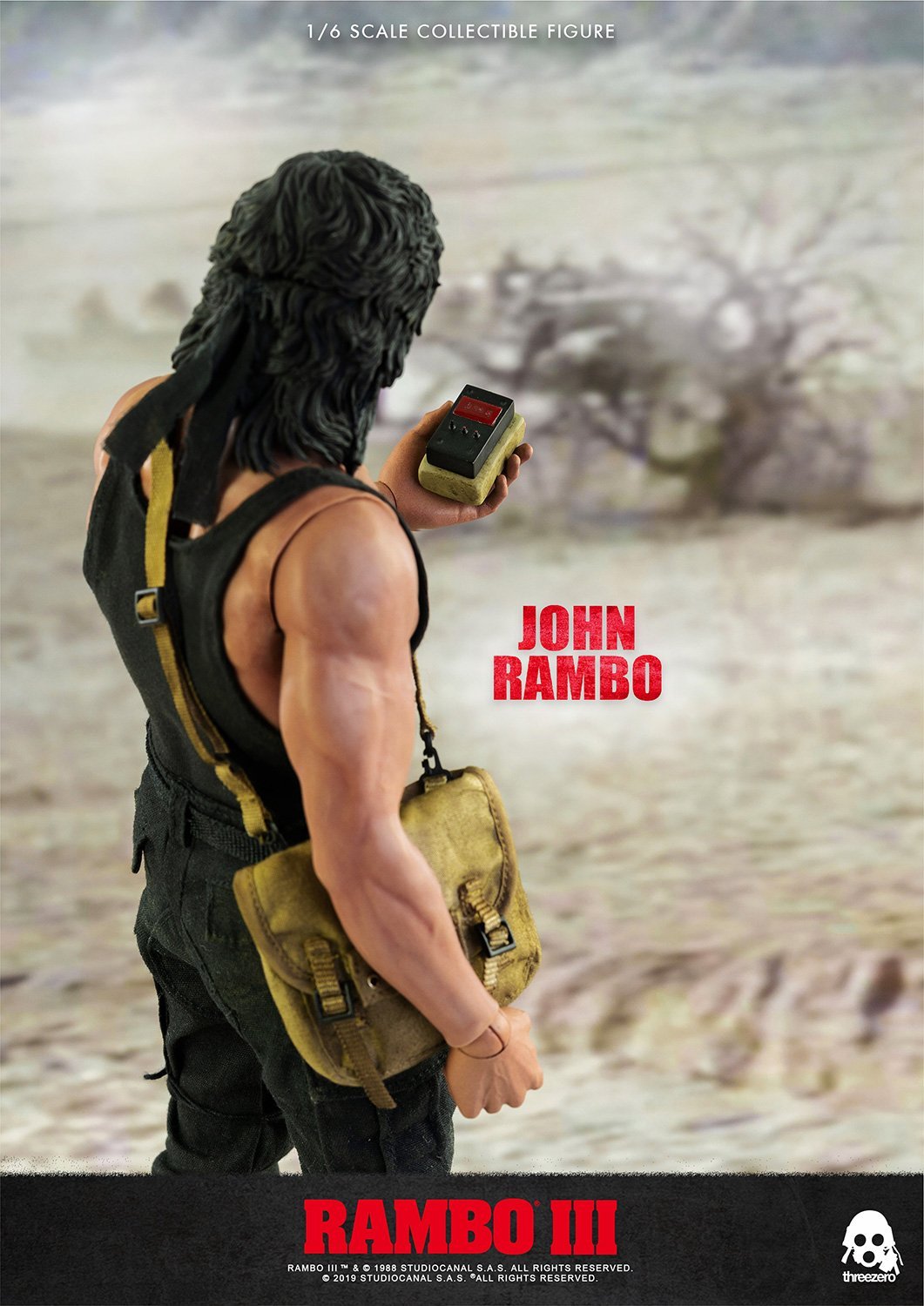 Threezero Rambo: First Blood Part II 1/6 John Rambo