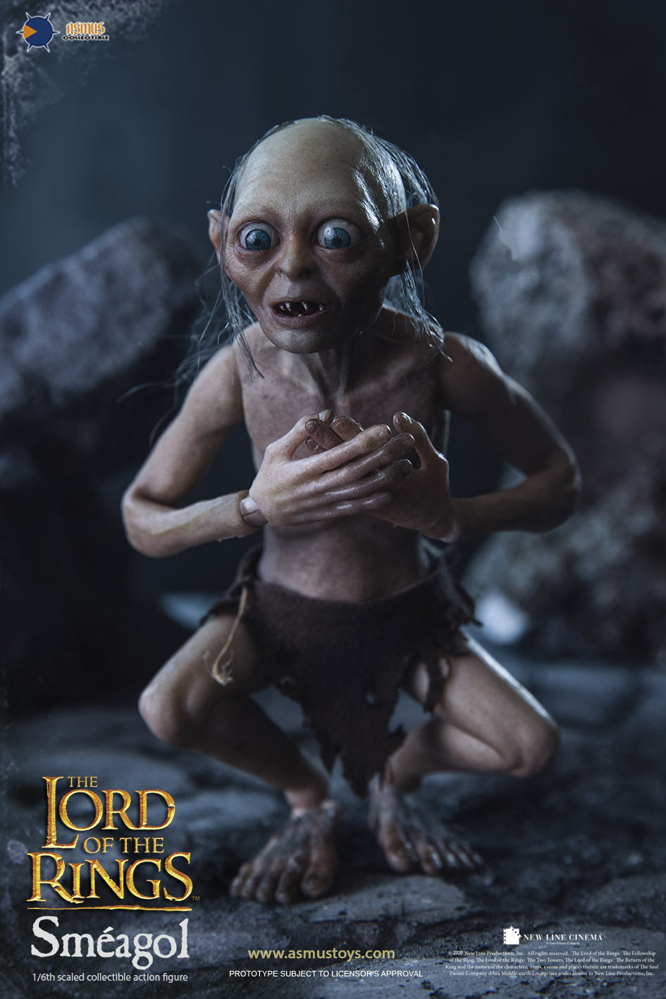 Asmus Toys Gollum 1:6 Scale Action Figure