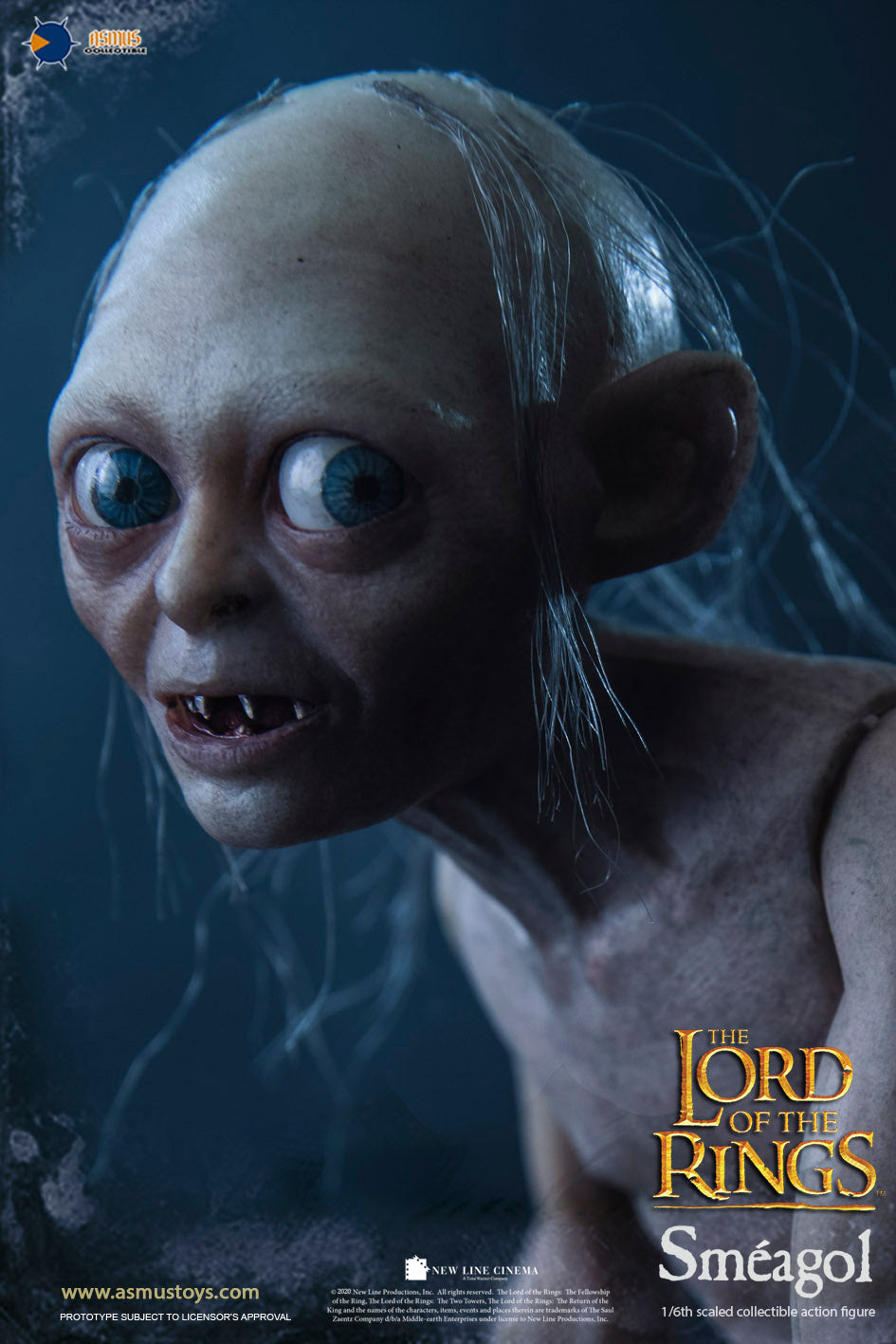 Asmus Toys Sméagol 1:6 Scale Action Figure