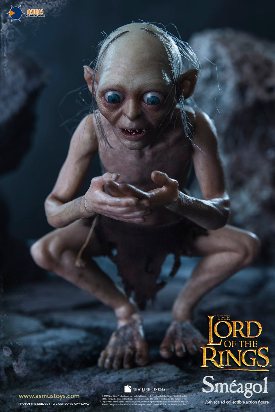 Asmus Toys Sméagol 1:6 Scale Action Figure