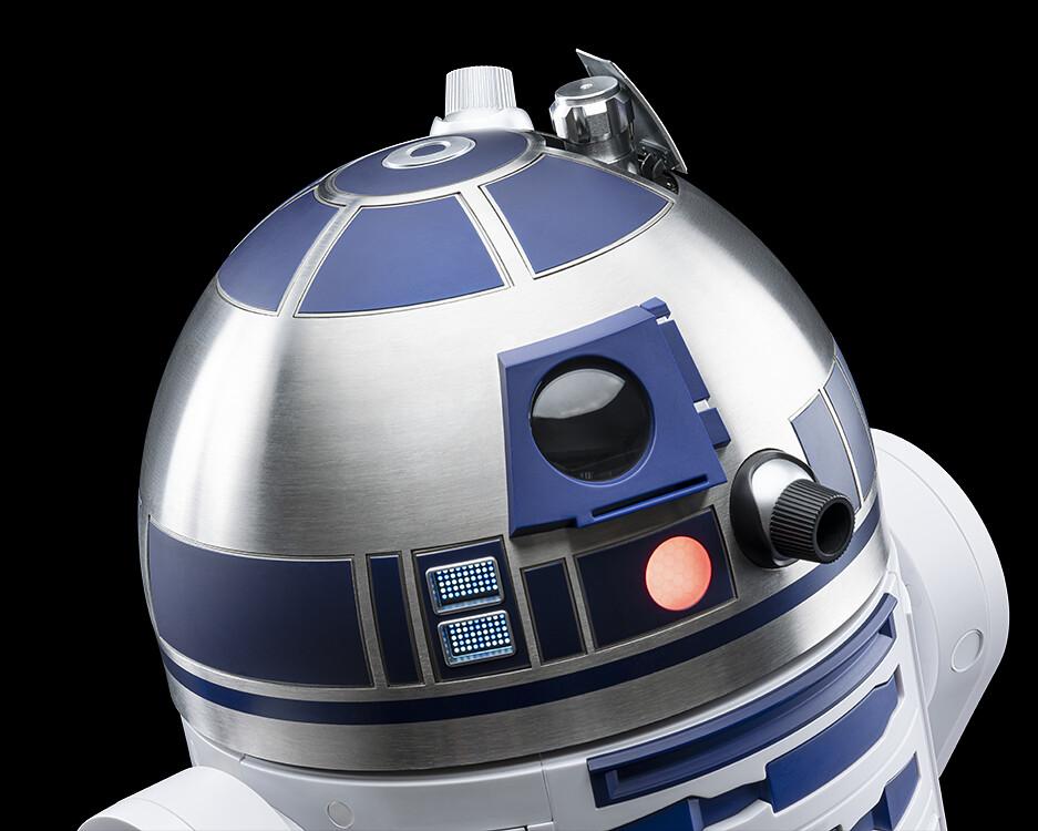 STK Workshop 1:2 Star Wars R2-D2 Replica of the Original Movie Prop - Battle Worn