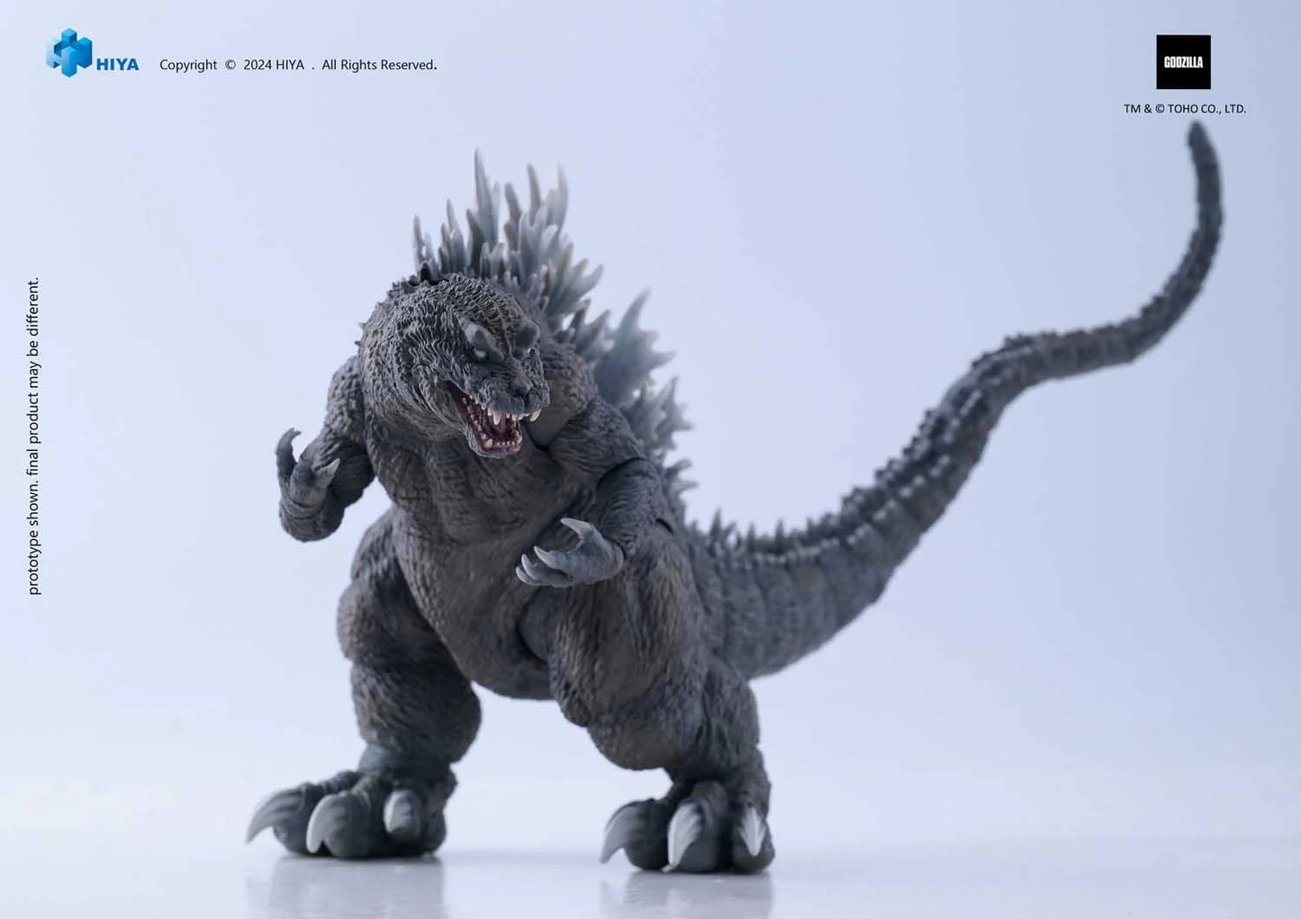 HIYA Toys Exquisite Basic Series: [Godzilla, Mothra and Ghidorah Giant Monstgers All-Out Attack (2001)] - Godzilla Non Scale PVC Figure EBG0287