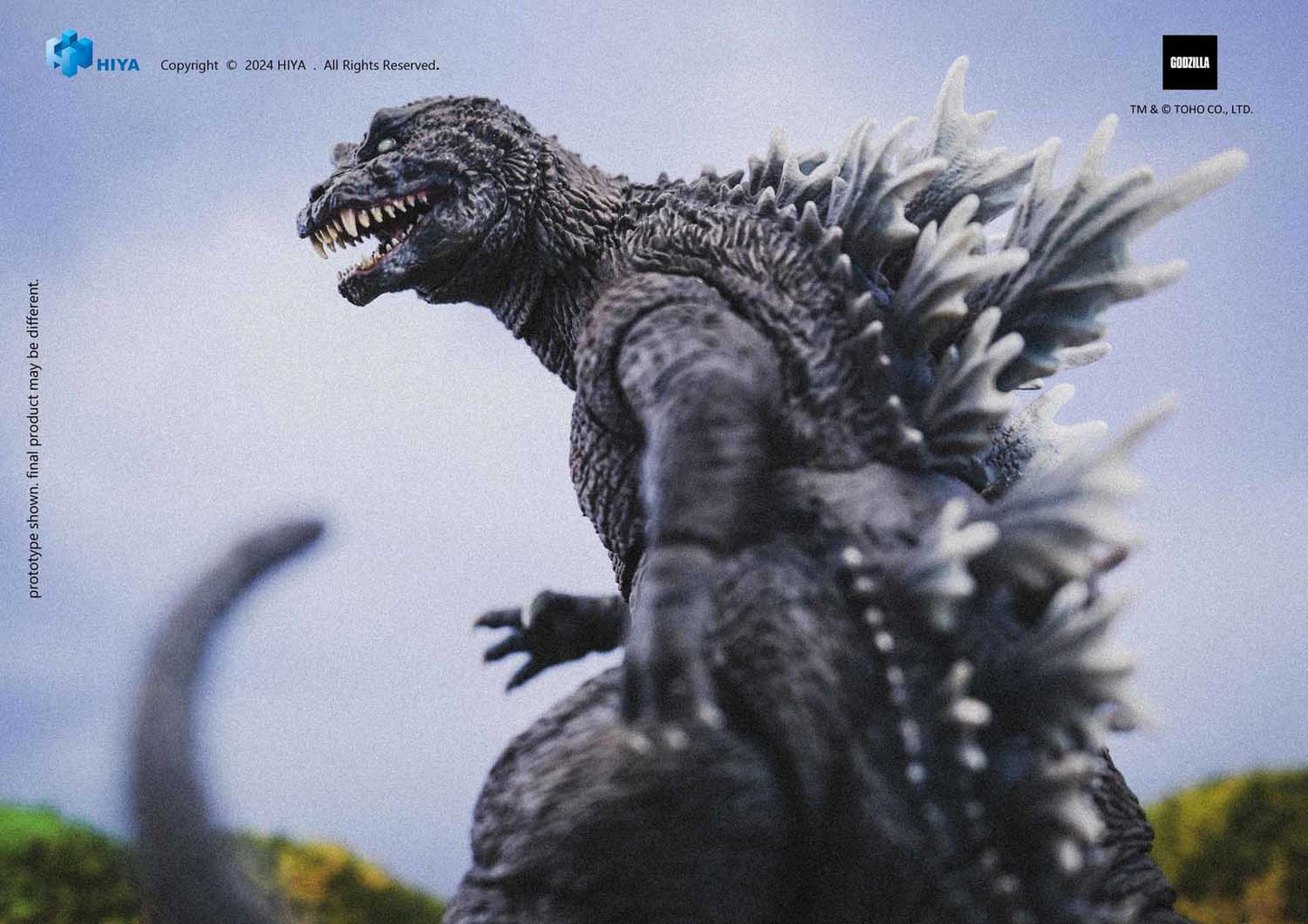 HIYA Toys Exquisite Basic Series: [Godzilla, Mothra and Ghidorah Giant Monstgers All-Out Attack (2001)] - Godzilla Non Scale PVC Figure EBG0287