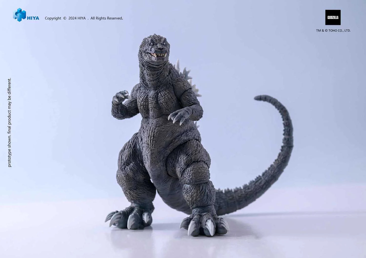 HIYA Toys Exquisite Basic Series: [Godzilla, Mothra and Ghidorah Giant Monstgers All-Out Attack (2001)] - Godzilla Non Scale PVC Figure EBG0287