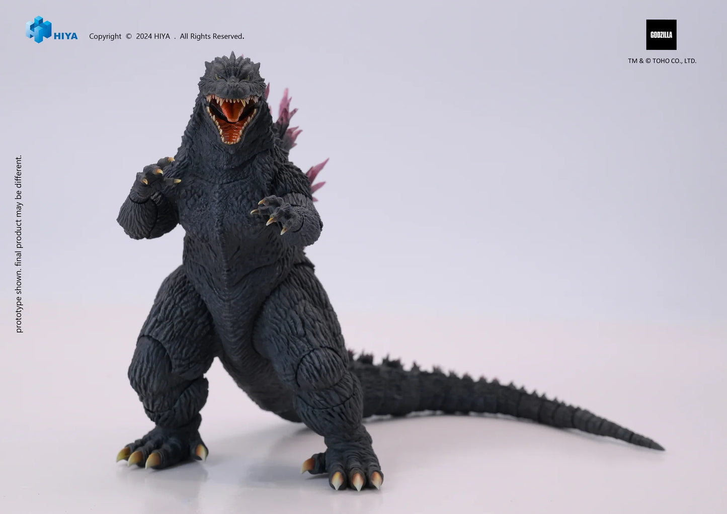 HIYA Toys Exquisite Basic Series None Scale 7 Inch Godzilla 2000 Godzilla Action Figure EBG0278