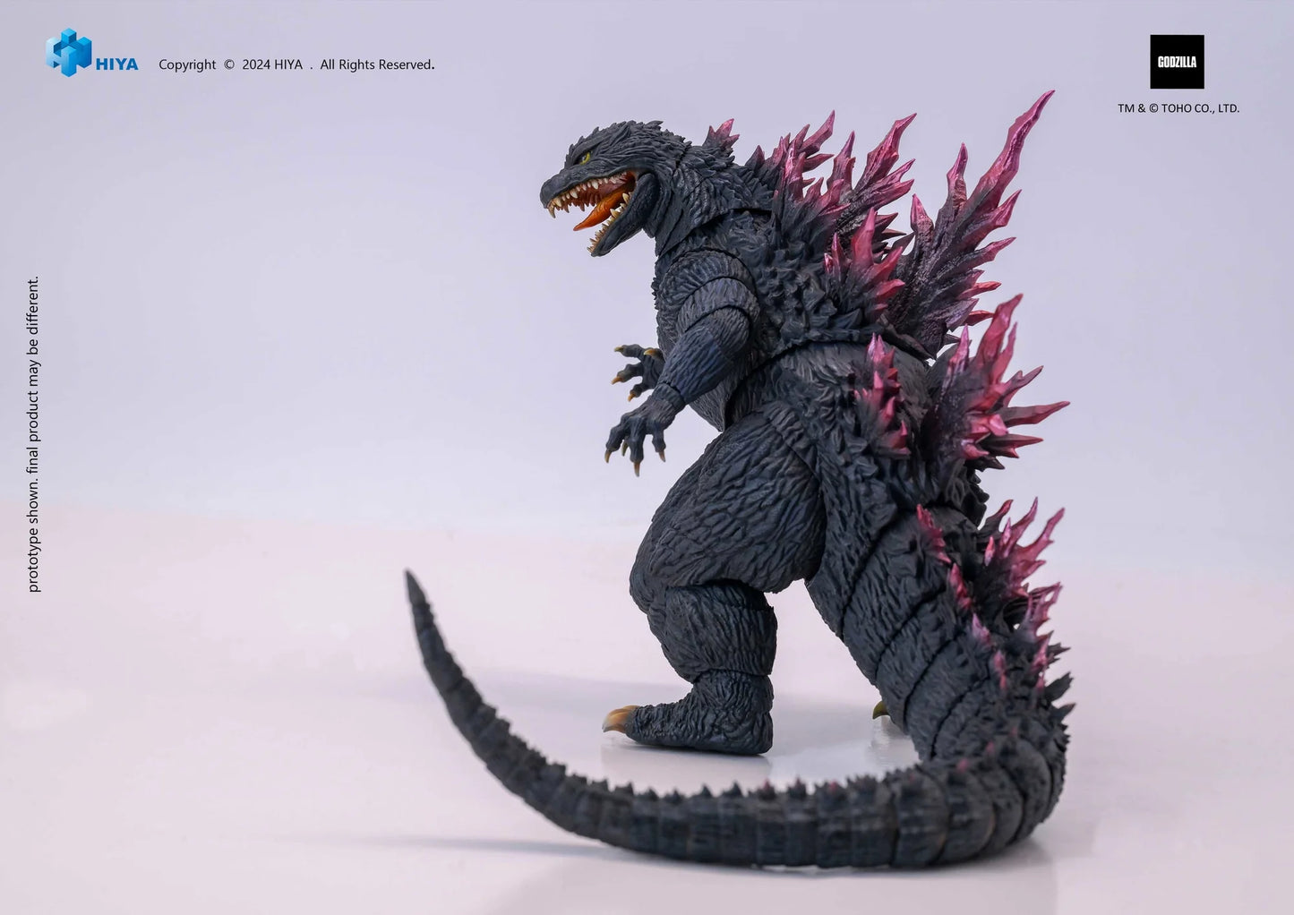 HIYA Toys Exquisite Basic Series None Scale 7 Inch Godzilla 2000 Godzilla Action Figure EBG0278