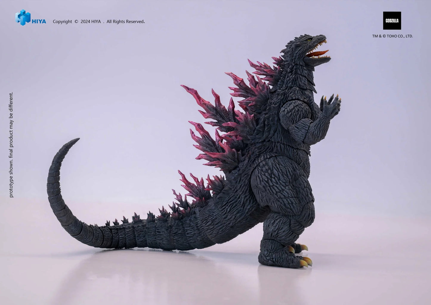 HIYA Toys Exquisite Basic Series None Scale 7 Inch Godzilla 2000 Godzilla Action Figure EBG0278