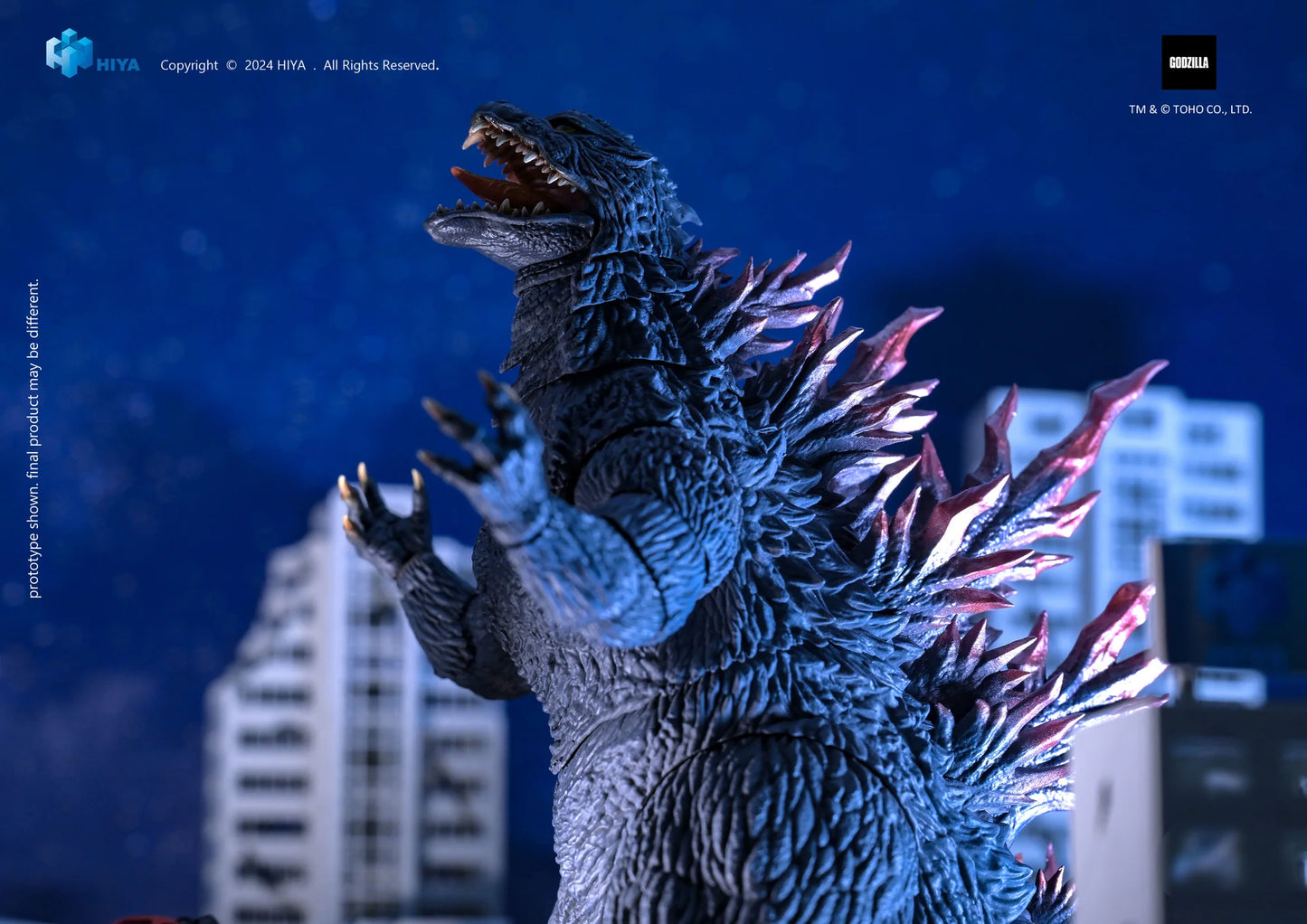 HIYA Toys Exquisite Basic Series None Scale 7 Inch Godzilla 2000 Godzilla Action Figure EBG0278